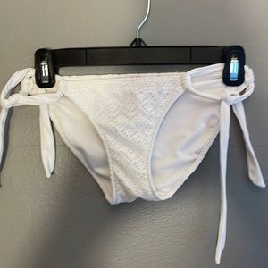 women’s white bikini bottom